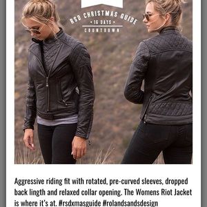 ROLAND SAND LEATHER JACKET